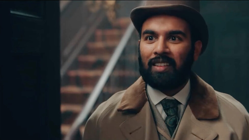 Himesh Patel as John Watson in 'Enola Holmes 2'