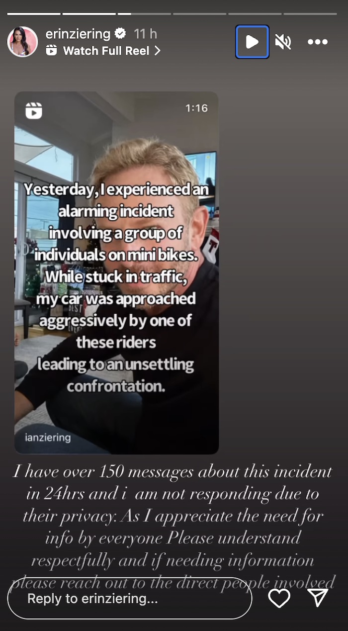 'Beverly Hills, 90210' Star Ian Ziering Speaks Out After Violent Biker