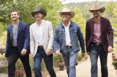 Farmer’s Mitchell, Nathan, Ty and Brandon in the premiere 'Meet The New Farmers!' in 'Farmer Wants a Wife' Season 2
