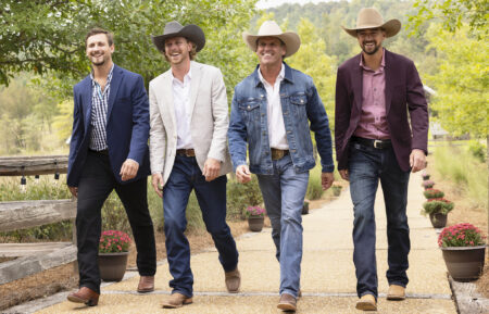 Farmer’s Mitchell, Nathan, Ty and Brandon in the premiere 