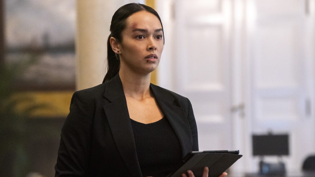 Vinessa Vidotto as Special Agent Cameron Vo in 'FBI: International' - Season 3 Premiere