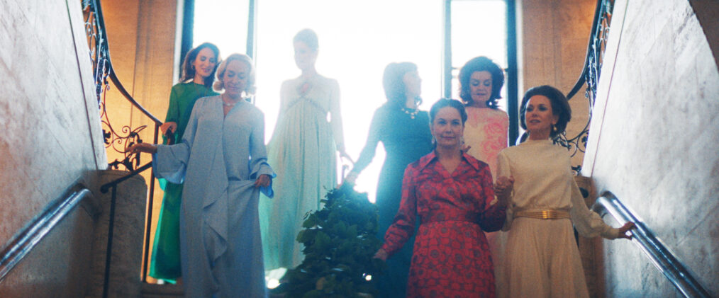 Chloe Sevigny als CZ-Gast, Naomi Watts als Babe Paley und Diane Lane als Slim Keith in „Feud: Capote Vs.“  Die Schwäne