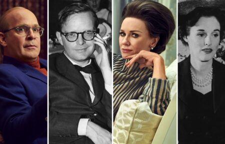 How do the stars of 'Feud: Capote Vs. The Swans' compare to the real-life characters?