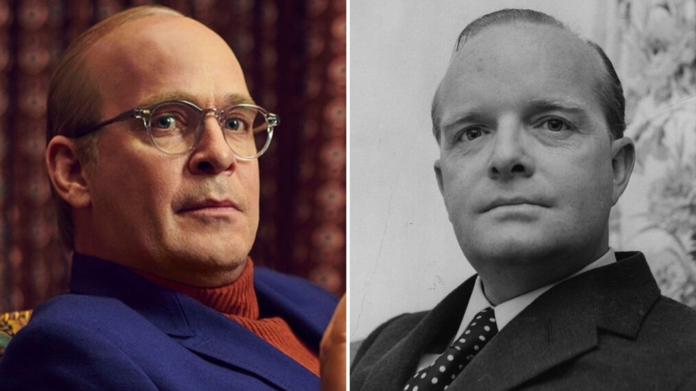 Tom Hollander as Truman Capote in 'Feud: Capote Vs. The Swans'