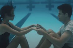 Andrea Bang and Robbie Amell in 'Float' (2024)