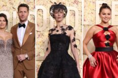 2024 Golden Globes Red Carpet Arrivals: See Rosamund Pike, Justin Hartley, Selena Gomez & More (PHOTOS)