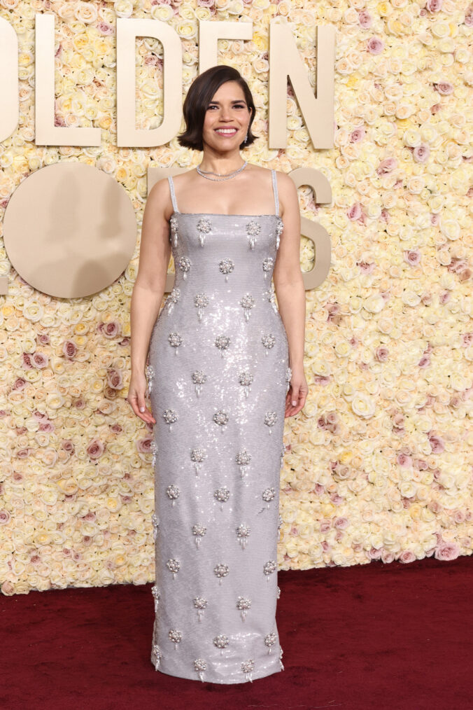 America Ferrera attends the 81st Annual Golden Globe Awards