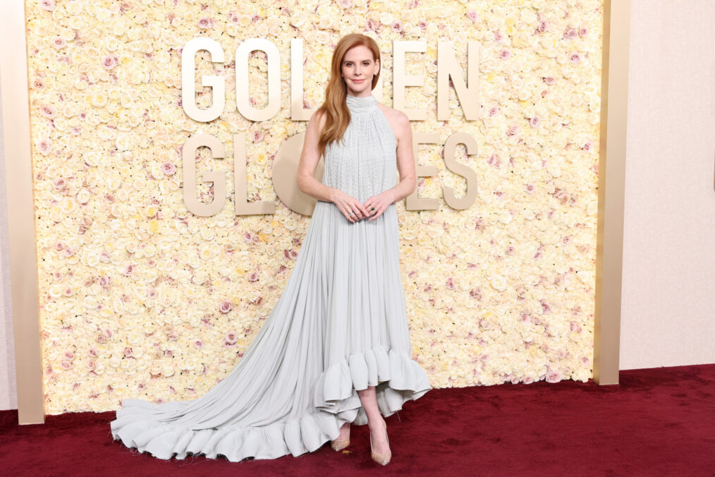 Sarah Rafferty attends the 81st Annual Golden Globe Awards