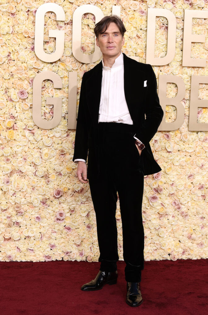 Cillian Murphy attends the 81st Annual Golden Globe Awards