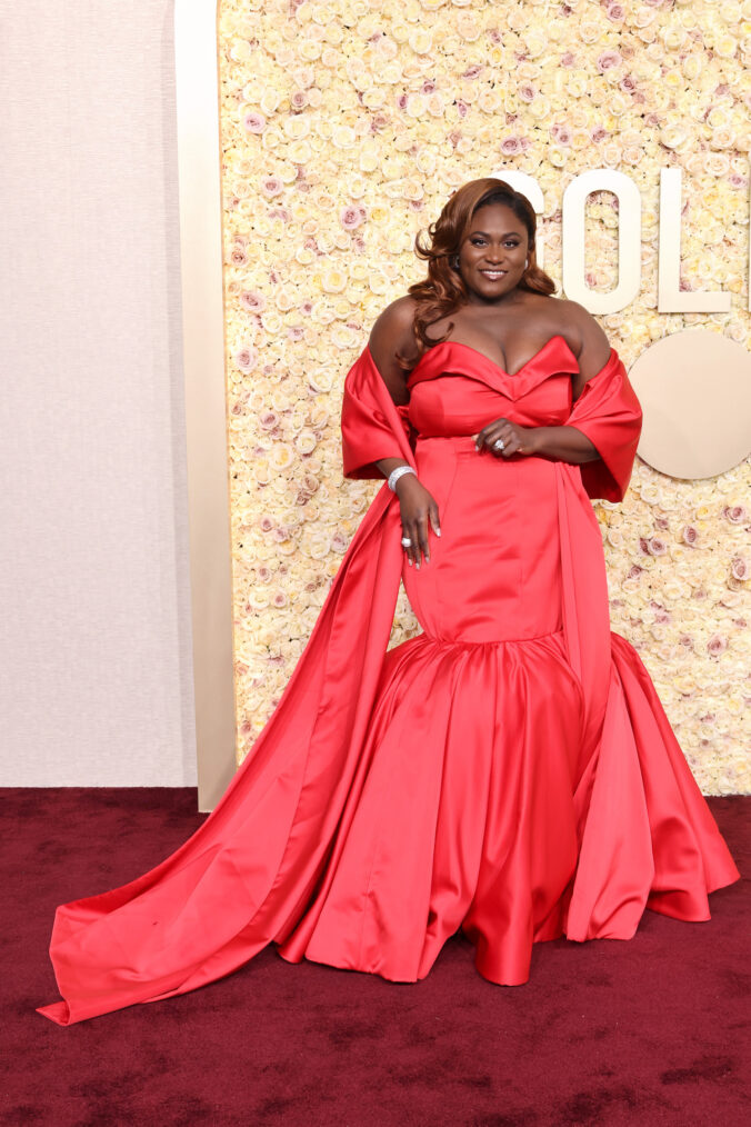 Danielle Brooks attends the 81st Annual Golden Globe Awards