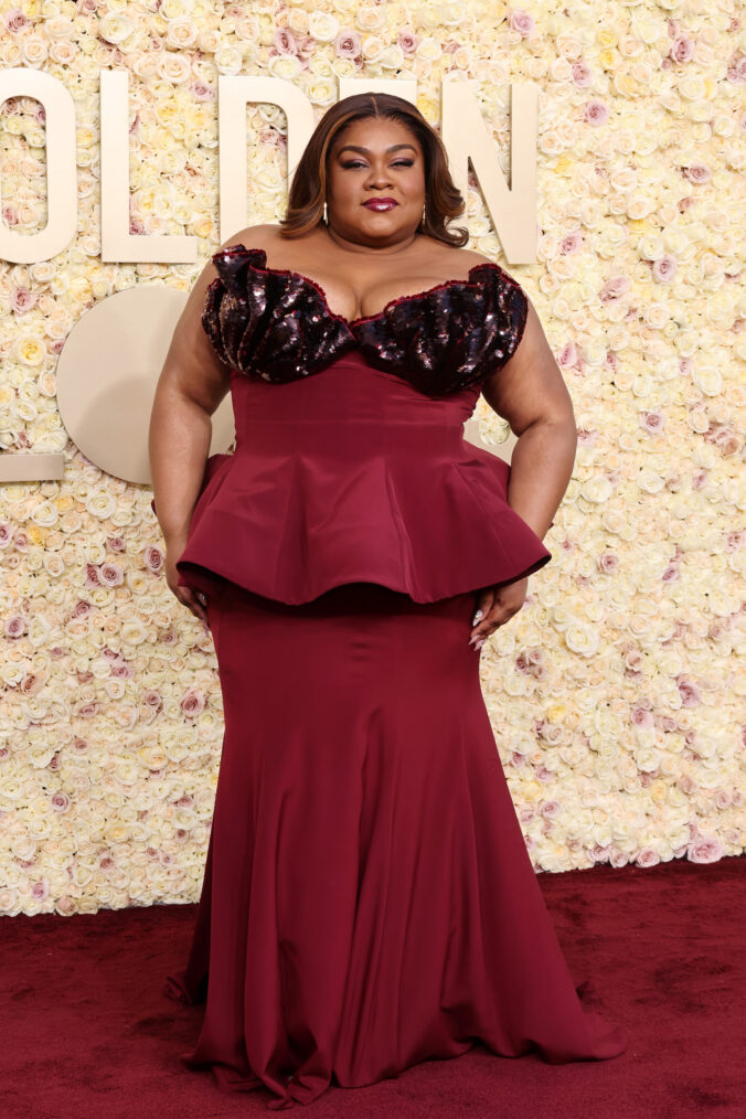 Da'Vine Joy Randolph attends the 81st Annual Golden Globe Awards