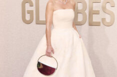 Gillian Anderson attends the 81st Annual Golden Globe Awards