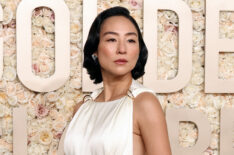 Greta Lee attends the 81st Annual Golden Globe Awards