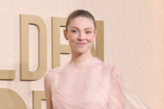 Hunter Schafer attends the 81st Annual Golden Globe Awards