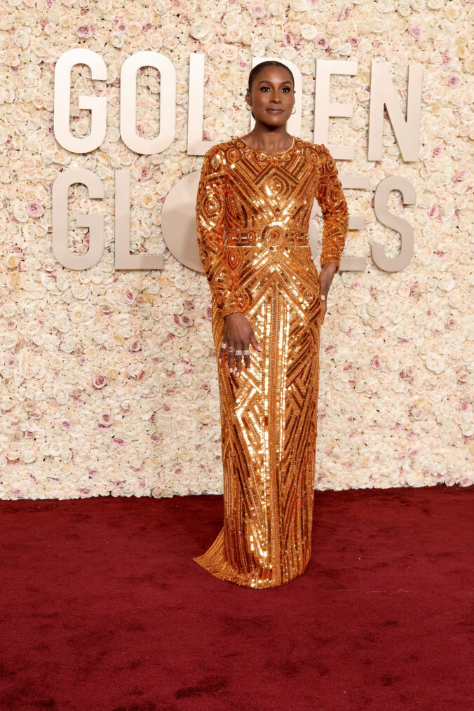 Issa Rae attends the 81st Annual Golden Globe Awards