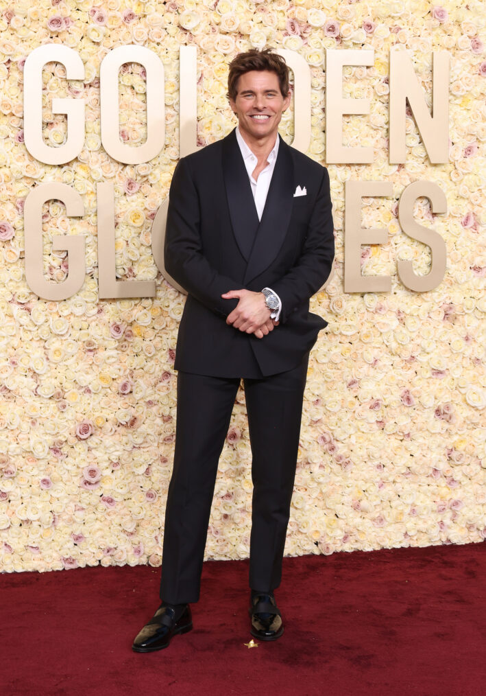 James Marsden attends the 81st Annual Golden Globe Awards