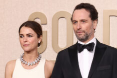 Keri Russell and Matthew Rhys attend the 81st Annual Golden Globe Awards