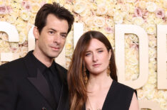 Mark Ronson and Grace Gummer attend the 81st Annual Golden Globe Awards