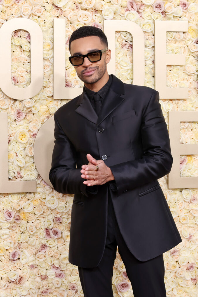 Noah J. Ricketts attends the 81st Annual Golden Globe Awards