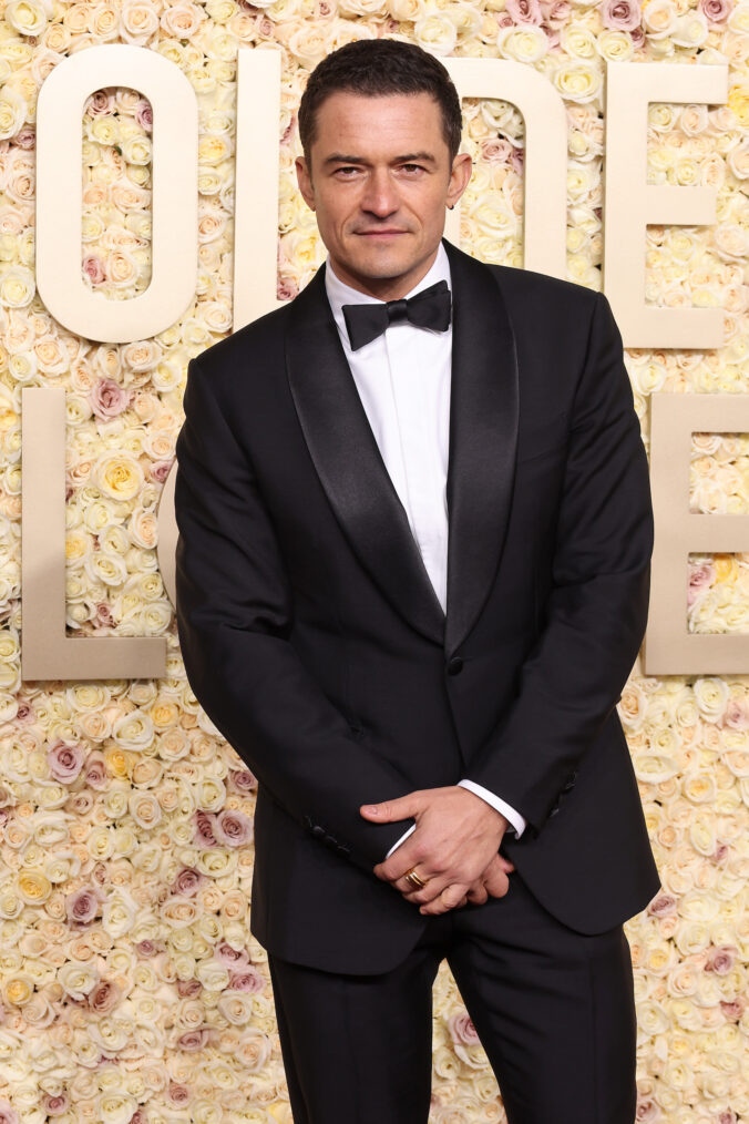 Orlando Bloom attends the 81st Annual Golden Globe Awards