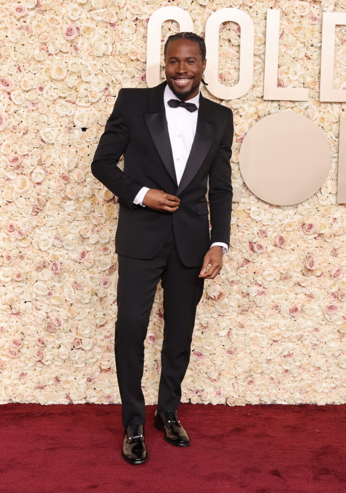 Shameik Moore attends the 81st Annual Golden Globe Awards