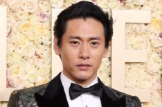 Teo Yoo attends the 81st Annual Golden Globe Awards