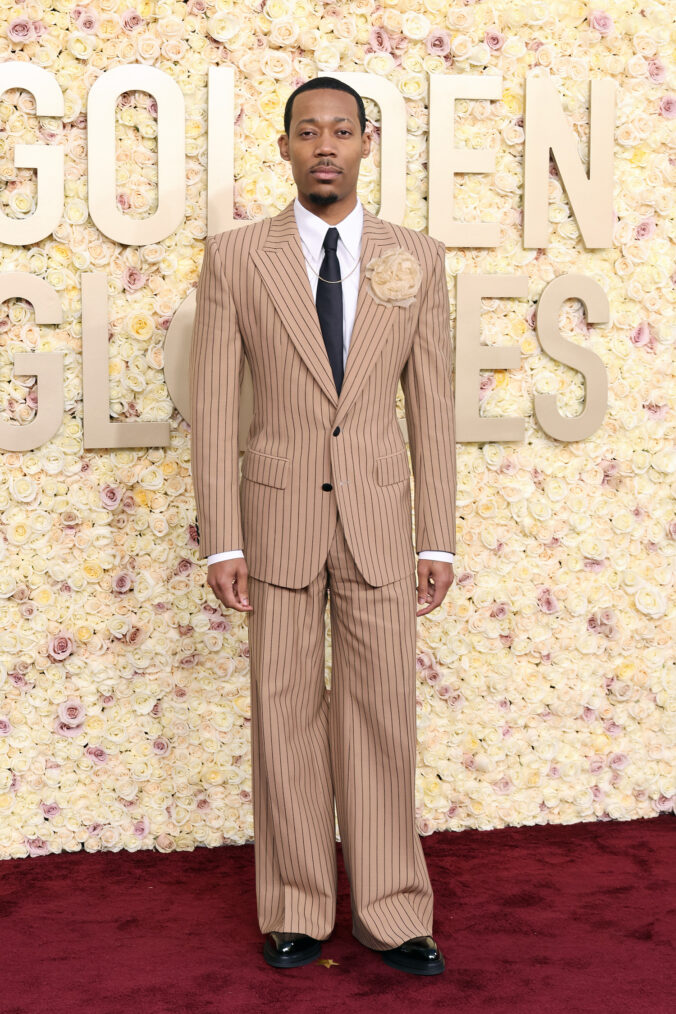 Tyler James Williams attends the 81st Annual Golden Globe Awards