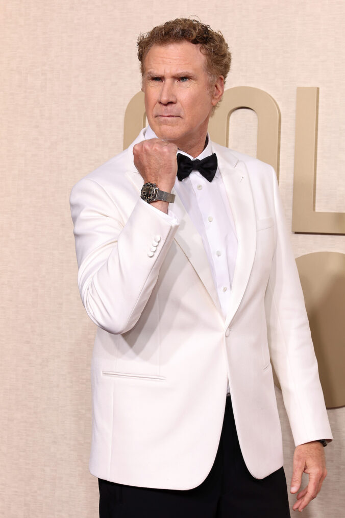 Will Ferrell attends the 81st Annual Golden Globe Awards
