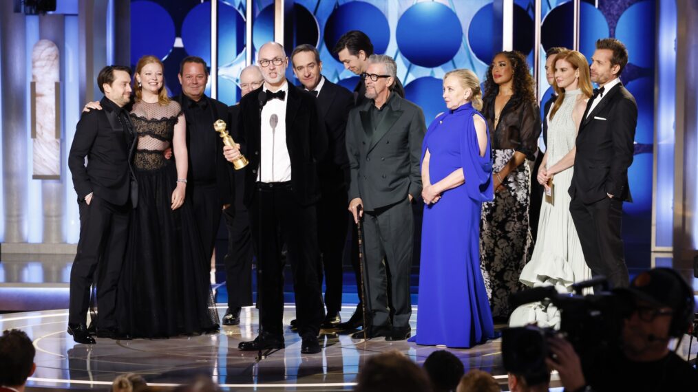 The Cast of 'Succession' at the 2024 Golden Globes