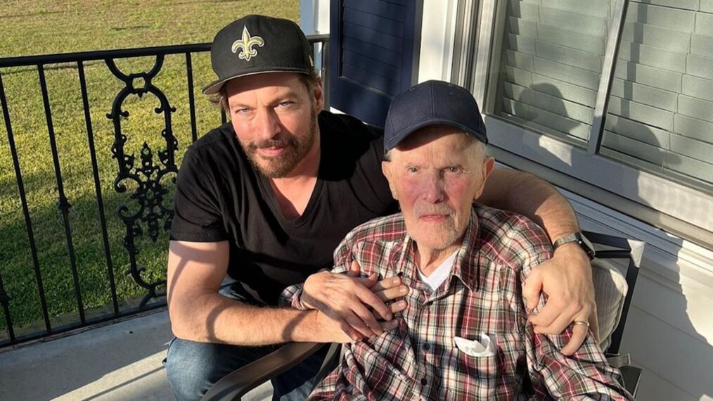 Harry Connick Jr with his dad Harry Connick Sr