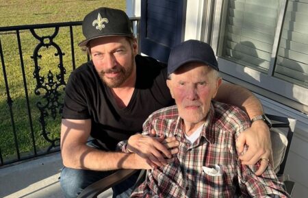 Harry Connick Jr with his dad Harry Connick Sr