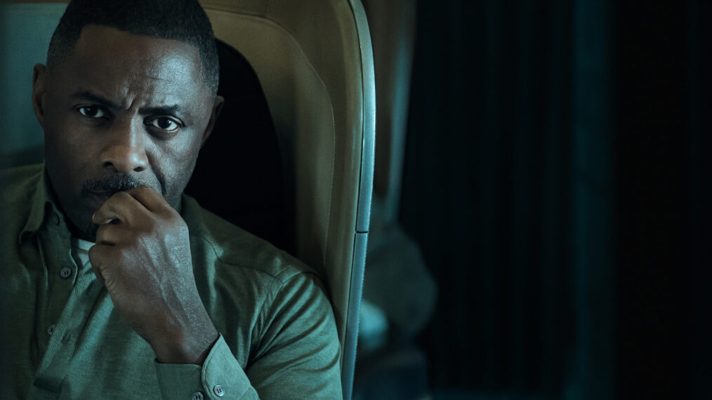 Idris Elba as Sam in 'Hijack'