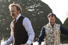 John C. Reilly as John Watson and Will Ferrell as Sherlock Holmes in 'Holmes & Watson'