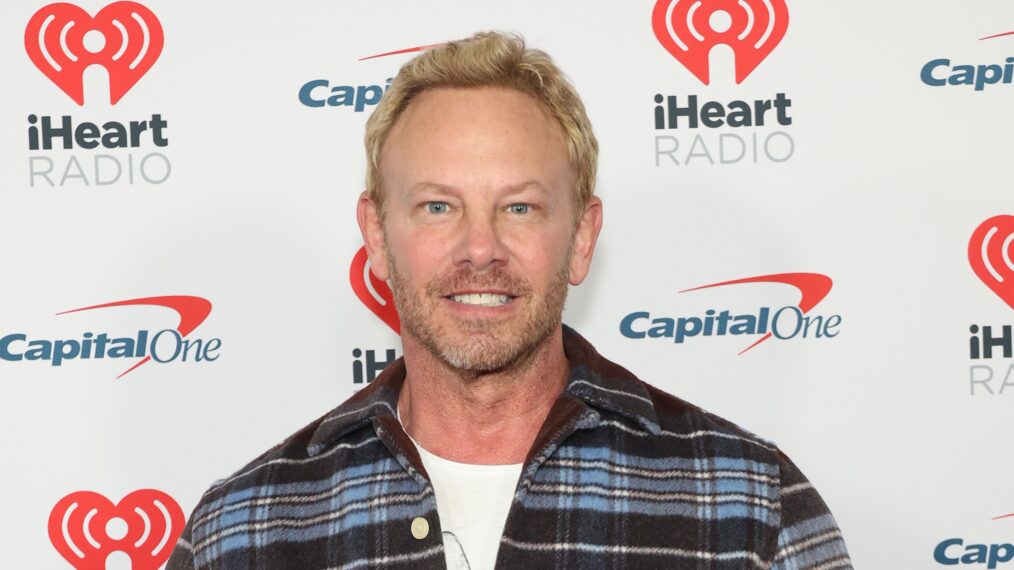 Ian Ziering on red carpet