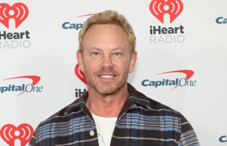 Ian Ziering on red carpet