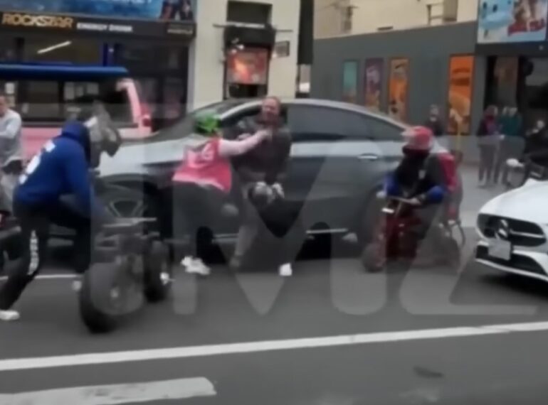 Bikerschlägerei mit Ian Ziering