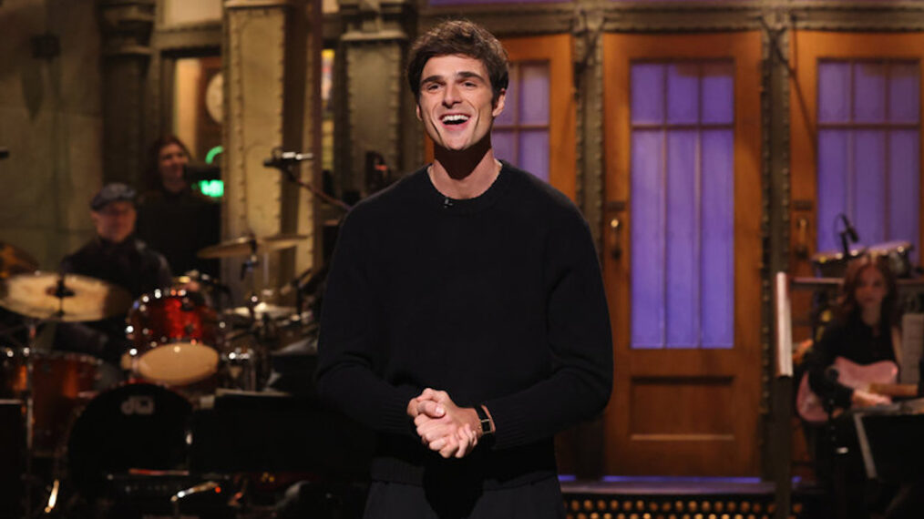 'SNL' host Jacob Elordi during the monologue on Saturday, January 20, 2024