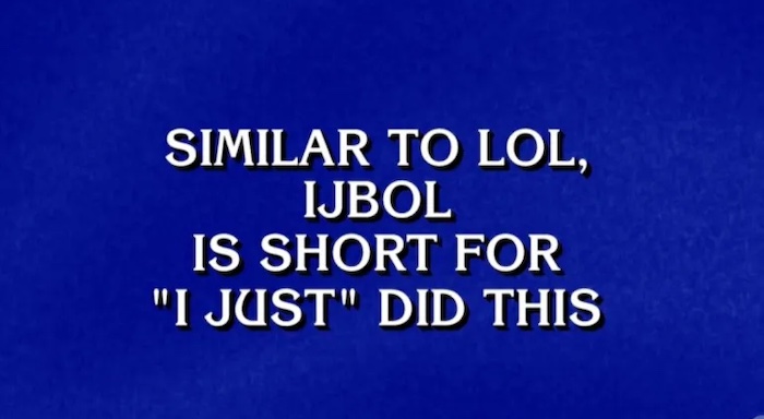 Jeopardy! clue