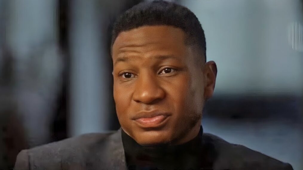 Jonathan Majors 'Good Morning America' interview on January 8, 2024