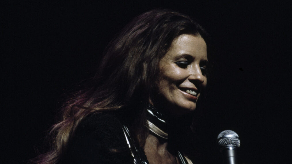A still of June Carter Cash featured in 'June,' streaming on Paramount+