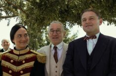 Lily Gladstone, Robert De Niro, and Leo DiCaprio in 'Killers of the Flower Moon'