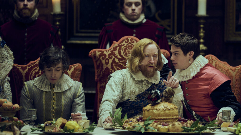 Nicholas Galitzine and Tony Curran in 'Mary & George'