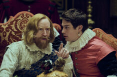 Nicholas Galitzine and Tony Curran in 'Mary & George'