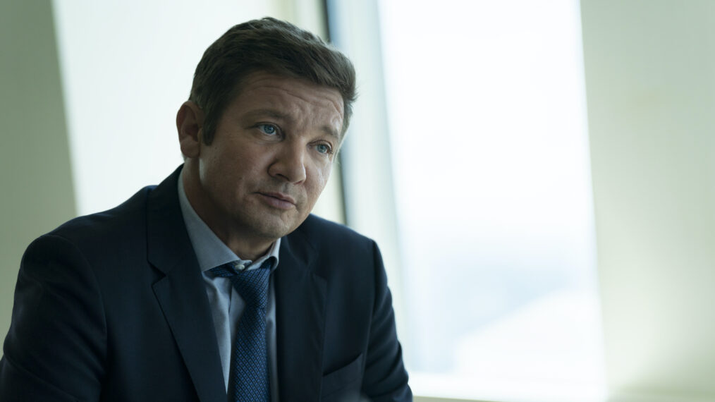 Jeremy Renner as Mike McLusky in 'Mayor of Kingstown' - Season 2, Episode 6