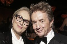 Meryl Streep and Martin Short at Golden Globes