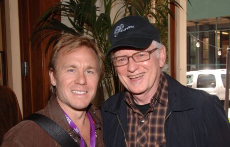 Director Ian McCrudden and actor Mickey Cottrell