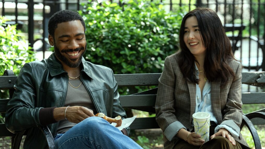 Donald Glover and Maya Erskine in 'Mr. & Mrs. Smith'