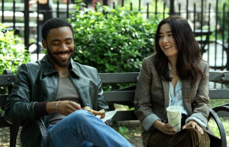 Donald Glover and Maya Erskine in 'Mr. & Mrs. Smith'