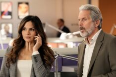 Katrina Law as Special Agent Jessica Knight and Gary Cole as Special Agent Alden Parker in the 'NCIS' Season 21 Premiere