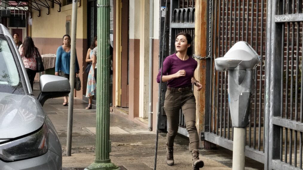 Yasmine Al-Bustami as Lucy Tara in 'NCIS: Hawai'i' Season 3 Premiere - 'Run and Gun'